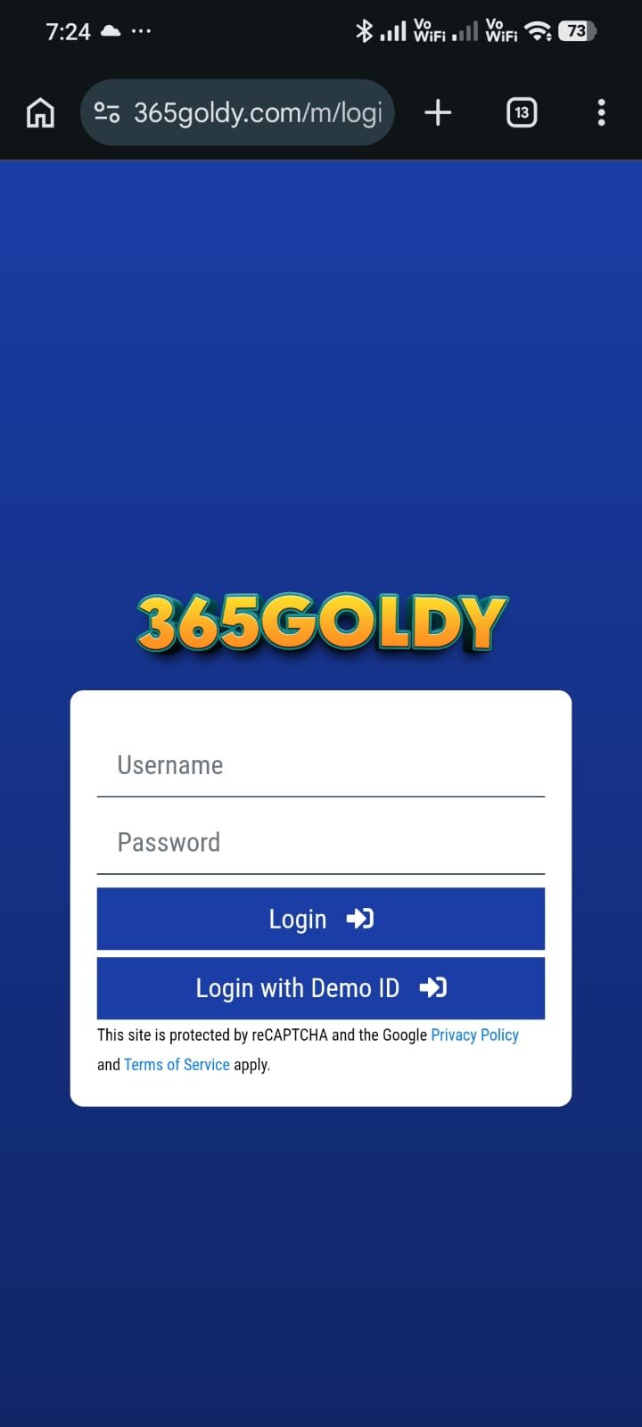 365goldy Platform Screenshot